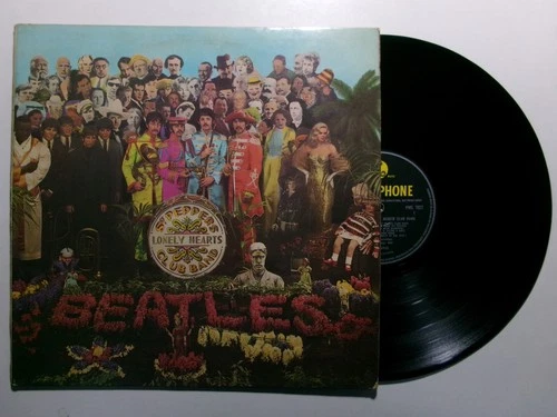 THE BEATLES SGT PEPPER'S LONELY HEARTS CLUB BAND PMC 7027 LENNON MCCARTNEY MONO