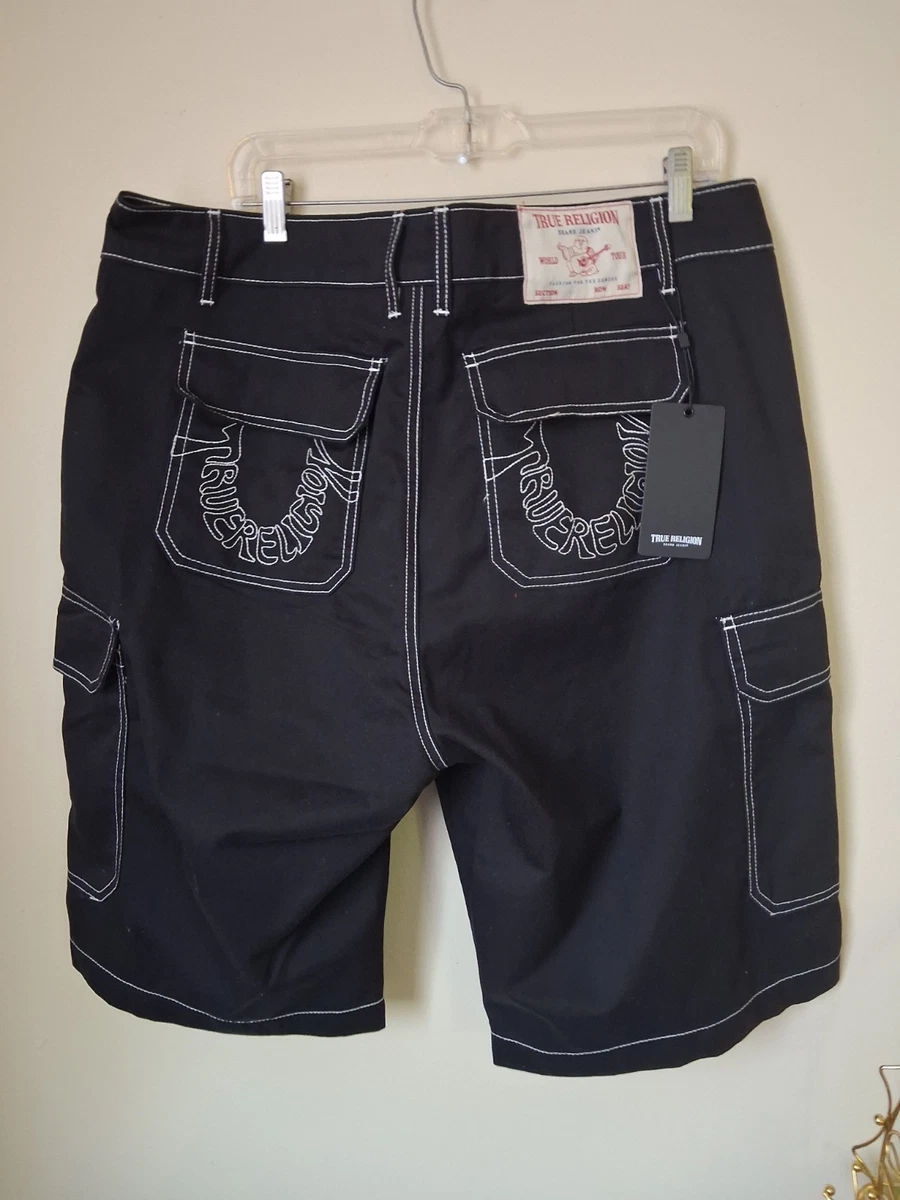 True Religion Black Shorts for Men for sale | eBay