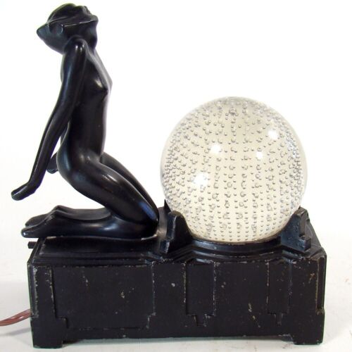 Signed Frank Art Art Deco Accent Lamp - 1920's - Picture 1 of 5