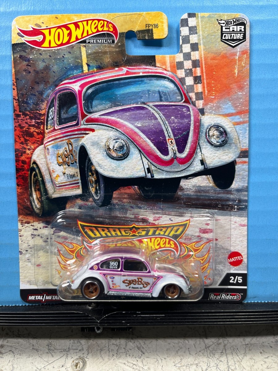 ホットウィール　リアルライダース　VW BUG等 1/64 HOT WHEELS DRAG STRIP REAL RIDERS VOLKSWAGEN CLASSIC SLUG BUG