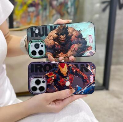Avengers Ironman Hulk Phone Case For iPhone 11 12 13 14Pro