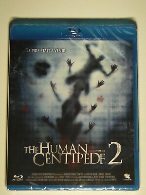 RAR!!! BLU-RAY THE HUMAN CENTIPEDE 2 [ TOM SIX ] Französische Ausgabe NEU