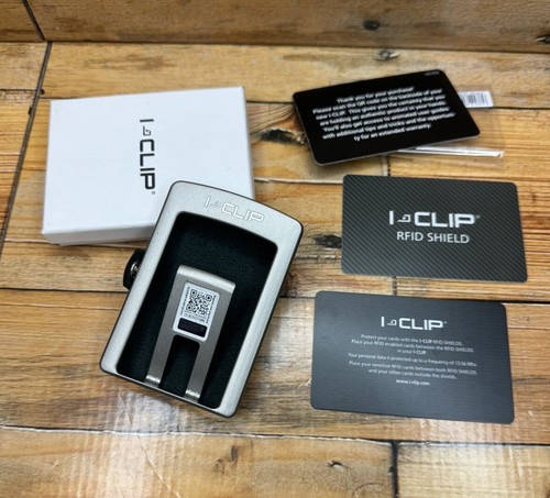 I-CLIP RFID SHIELD Money Credit Card Wallet Holder