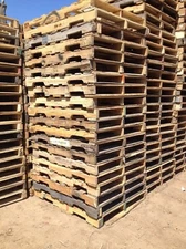 48"x 40" 4-Way Grade B Pallets, Repaired