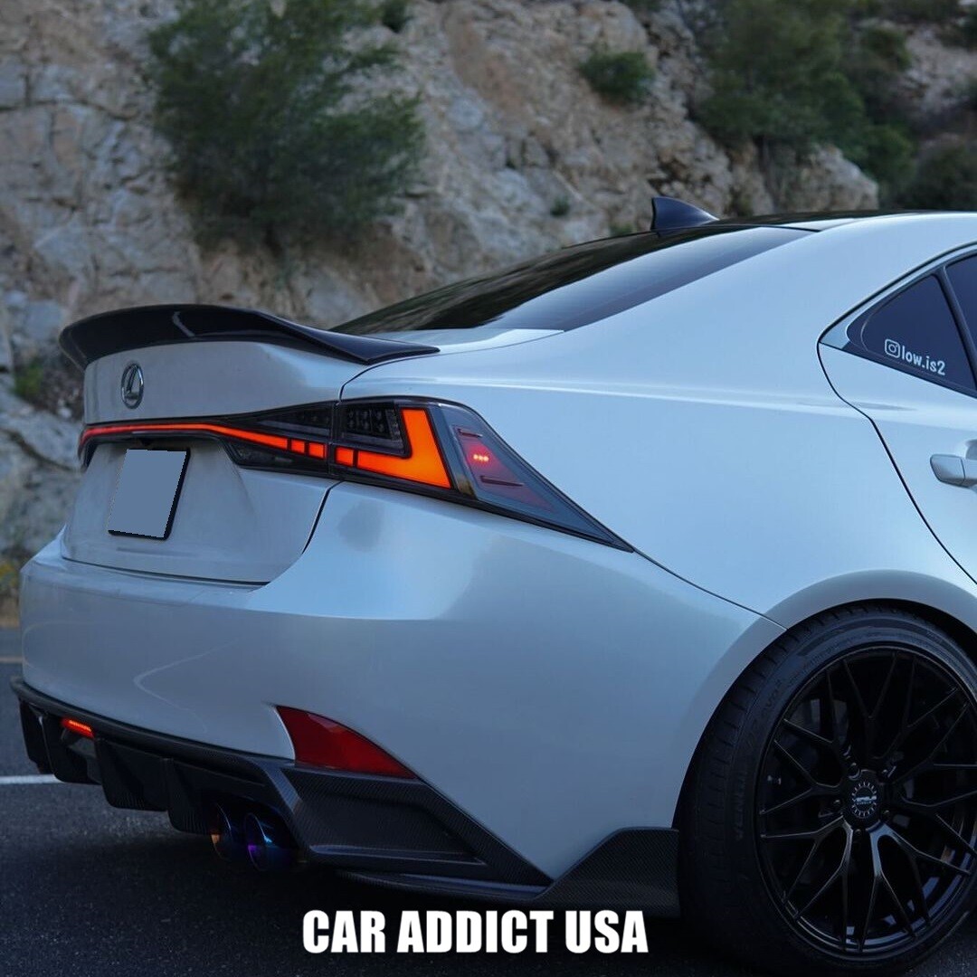 LED Tail Lights w/ Center For 2014-2020 Lexus IS250 IS300 IS350