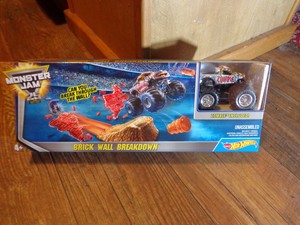 monster jam brick wall breakdown