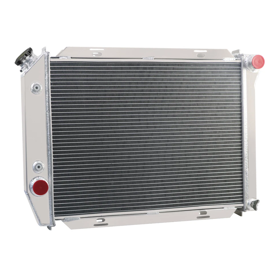 ALUMINUM 3 ROW RADIATOR For 1967-1968 Ford Galaxie Mercury Colony Park/Marquis Foto 3 de 4