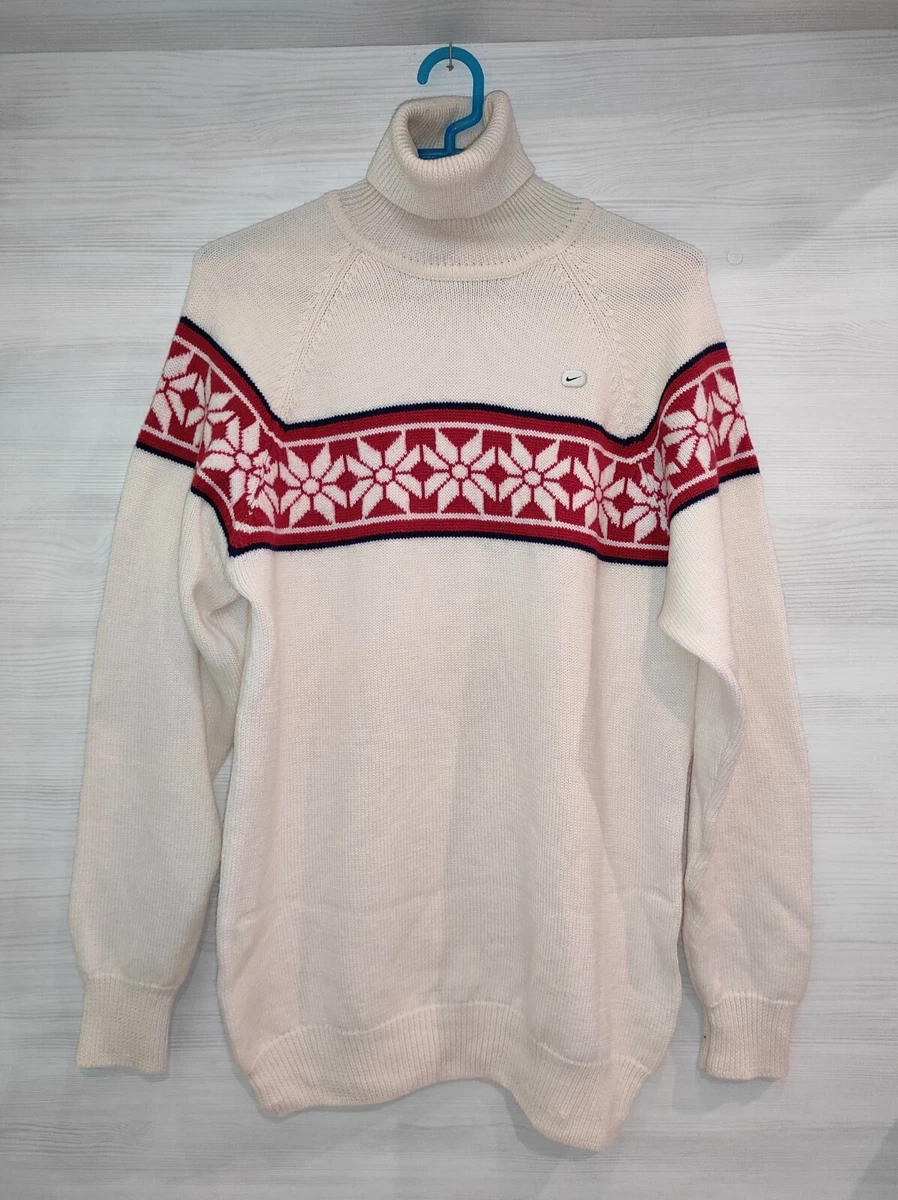 NIKE SWEATER 100 MERINO WOOL VINTAGE RARE SIZE M