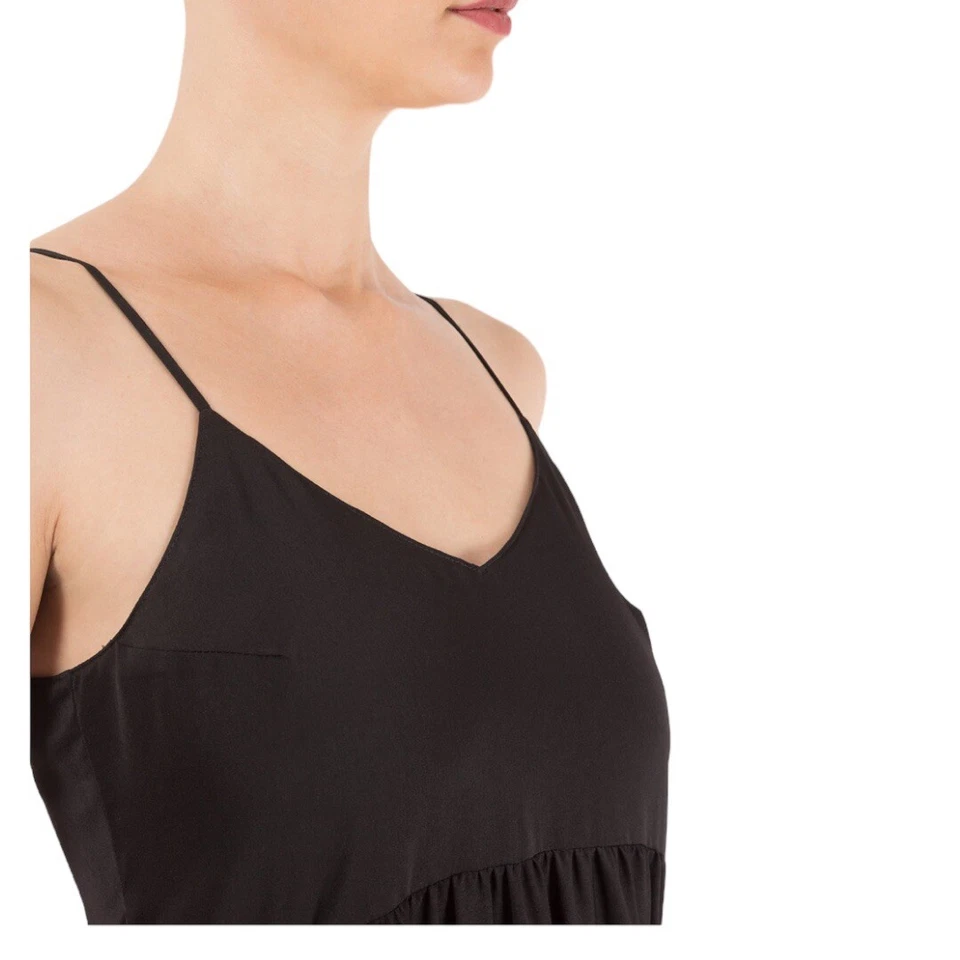 Maxi Vestido Julie Brown NYC Colorblock Seda Usado en Excelente Condición Talla 2 Foto 2 de 2