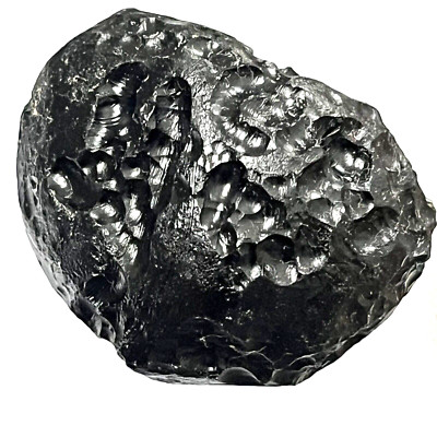 tektite indochinite space rock impactite of meteorite impact stone 43 g bar