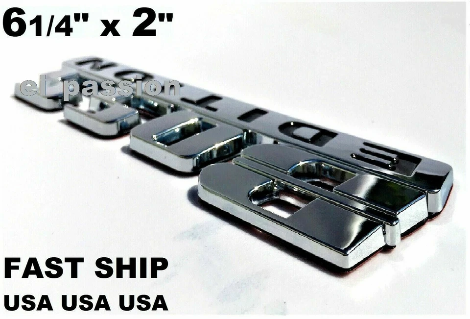 EDICIÓN PATRIOTA EMBLEMAS EMBLEMAS CROMADOS PARA TODOS LOS COCHES CAMIONES IDEA DE REGALO DE LA MEJOR CALIDAD Foto 3 de 4