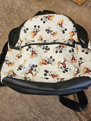 Disney Mickey Mouse Mini Backpack  Mickey All Print 11.5  BioWorld