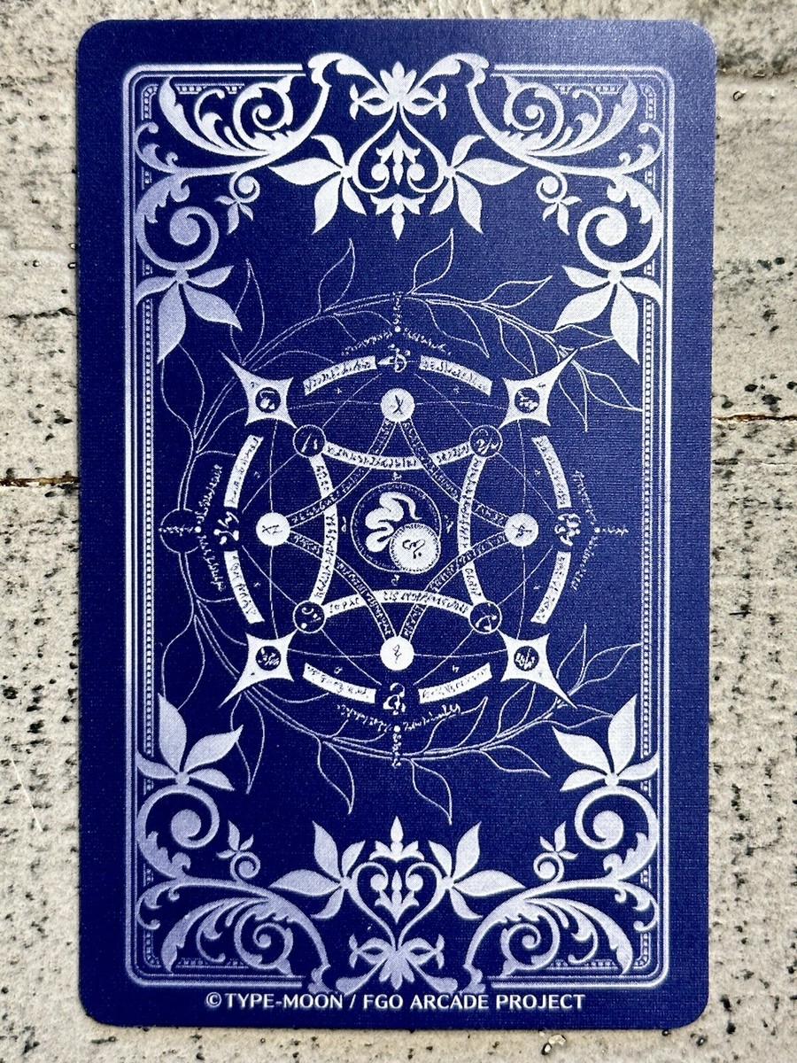 Fate Grand Order FGO HOLO Arcade Card Saber Mordred Final