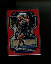 2022 Panini Prizm WNBA Prizms Red #46 Teaira McCowan /199