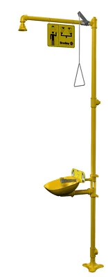 BRADLEY S19314 EW Safety Shower and Eyewash / Notfall Notdusche mit Augendusche - Bild 1 von 4
