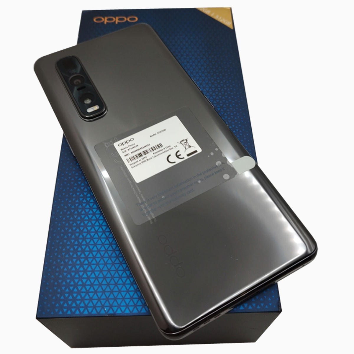 OPPO Find X2 Pro　ブラック　SIMフリー oppo Find X2 Pro - Smartphone 512GB, 12GB RAM, Single Sim