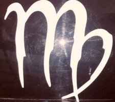 Virgo Waterproof Decal