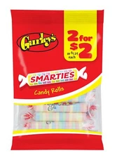 Gurley's Smarties, Classic Multi-Flavored Sugar Candy Rolls (Pack of 12)