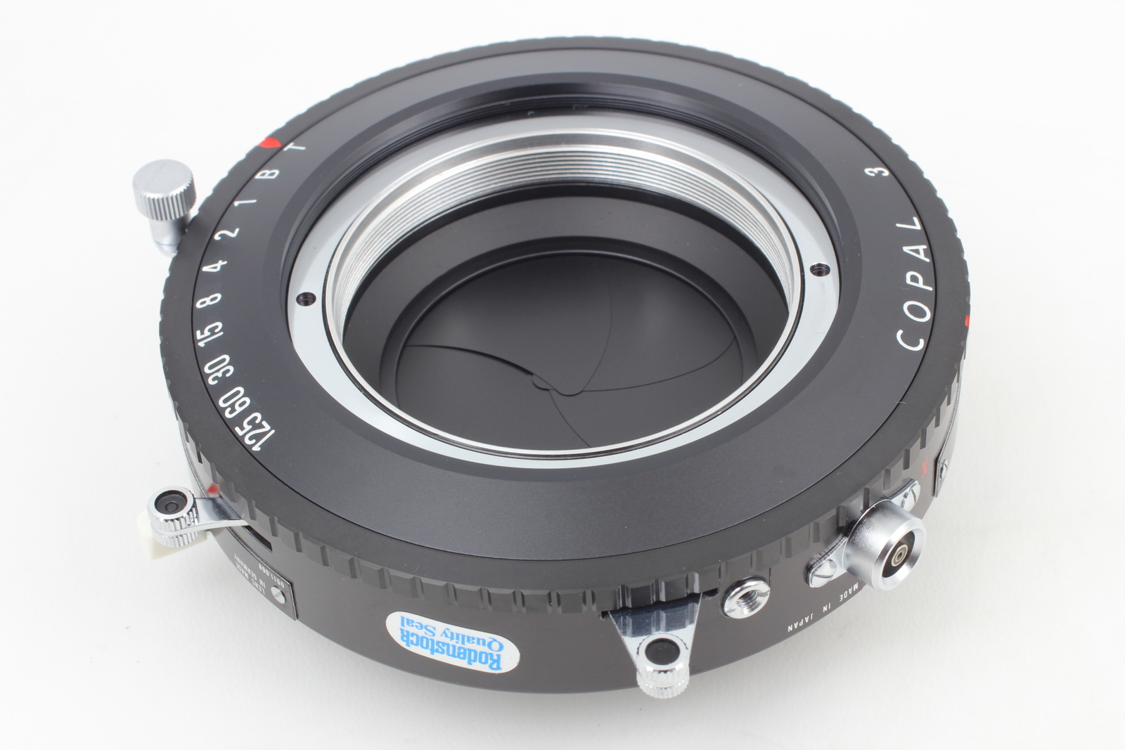 [TOP MINT] RODENSTOCK COPAL 3 Shutter for Large Format f/5.6 Lens from JAPAN