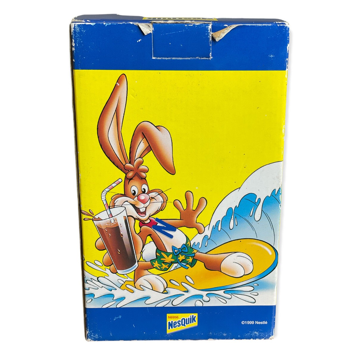 Vintage 1999 NESTLE Bunny NESQUIK WITH SURFBOARD Original Box | eBay
