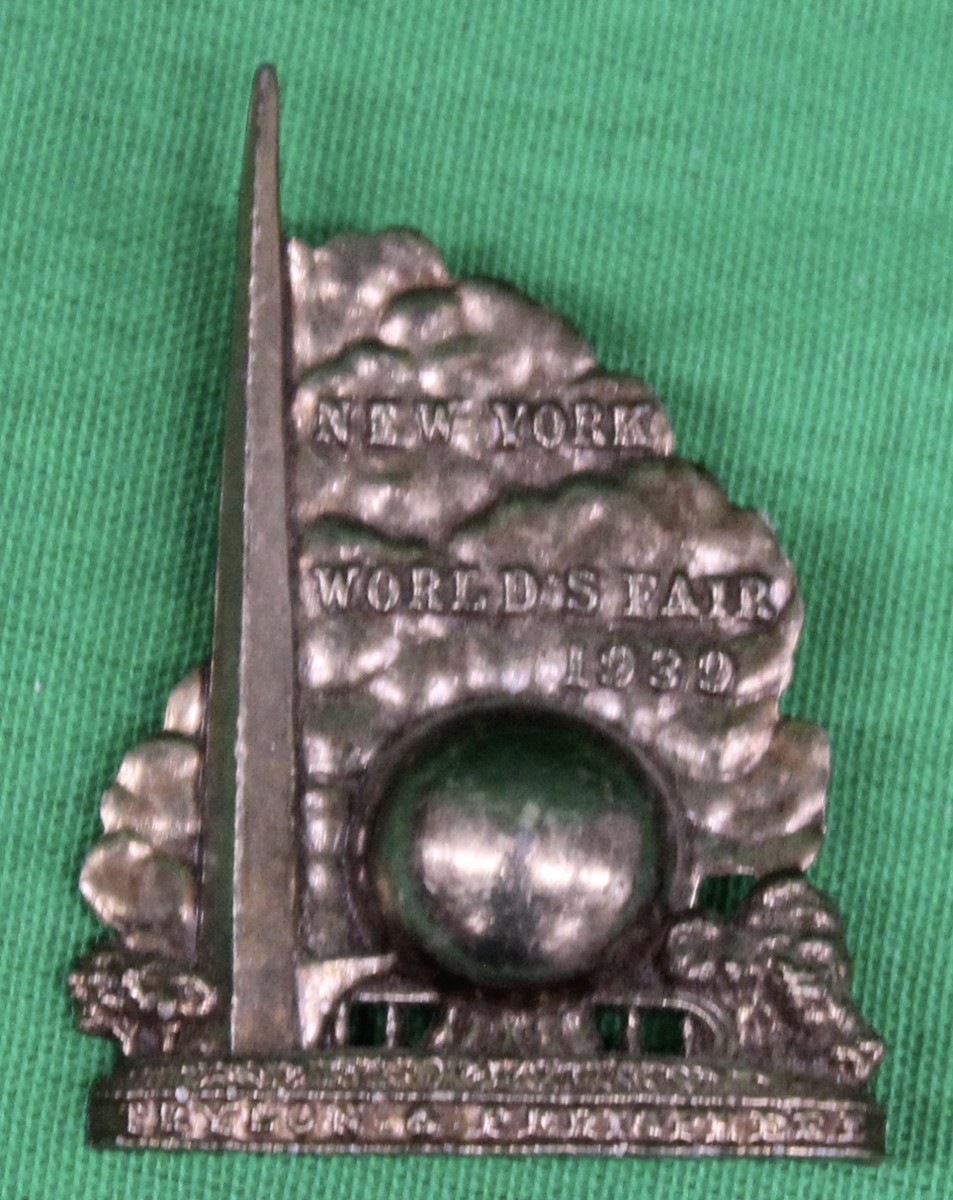 Original 1939 New York World's Fair Pin | eBay