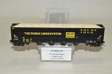 N scale Trainworx Greenville 7000 woodchip hopper car Family Lines RR SCL 195976