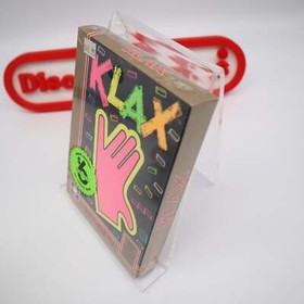 NES Nintendo Game KLAX - NEW & Factory Sealed with Authentic V-Overlap Seam!