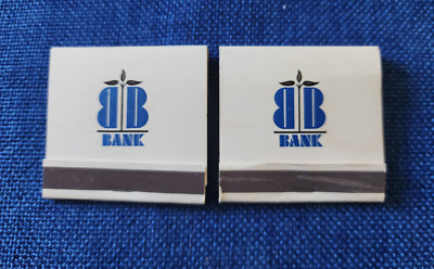 Matchbook Lot of 2 - Vintage Big Bend Bank - Webster Groves, Missouri MO