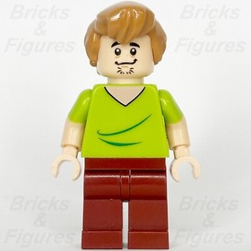 LEGO&reg; Scooby-Doo Shaggy Rogers Minifigure Closed Mouth 75900 75901 71206 scd001