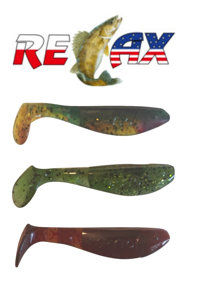 Sonderangebot RELAX Gummifische  7 - 8 cm  Barsch Hecht Zander Köder Kopyto - Bild 4 von 4