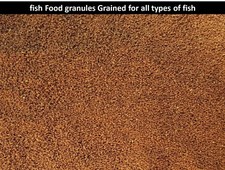 fish food granules Grained Food for all types tropical and Cichlids 47 protein