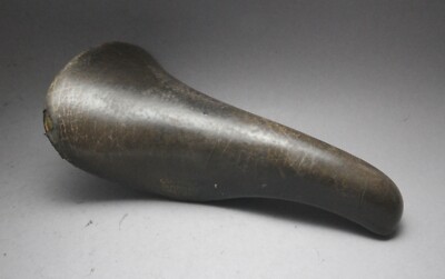Selle San Marco Concor Saddle / Leather / Broen / Steel Rails / 1980s / Sattel