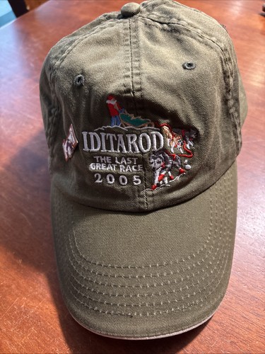 Iditarod Trail Committee Hat 2005 Dogsled Race Embroidered Race Cap W/PIN