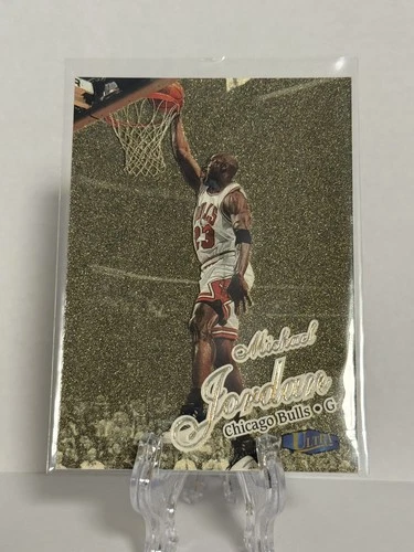 1997-98 Fleer Ultra MICHAEL JORDAN BULLS Gold Medallion #23G 🔥 SSP 🔥 RARE