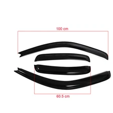 Fits 00-06 Toyota Tundra Extended Cab Window Visors-Rain Vent Sun Guard 4 Pieces