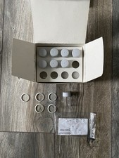 Lovibond Rundküvetten aus Glas mit Deckeln.Fassungsvermögen: 10 ml  24mm Durchm.