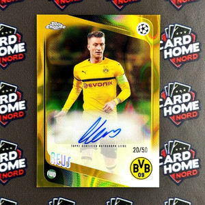 オンカードオート！Topps MARCO REUS ロイス 直筆サイン 20シリ オンカードオート！Topps MARCO REUS ロイス 直筆サイン 20シリ 【公式