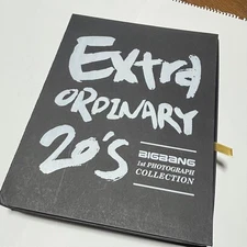 Bigbang Extra Ordinary Photobook G-Dragon T.O.P Tayson T.Sun Jiyong Used