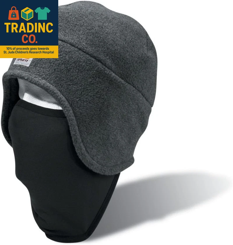 Men's 2-in-1 Fleece Hat for Versatile Cold Weather Protection