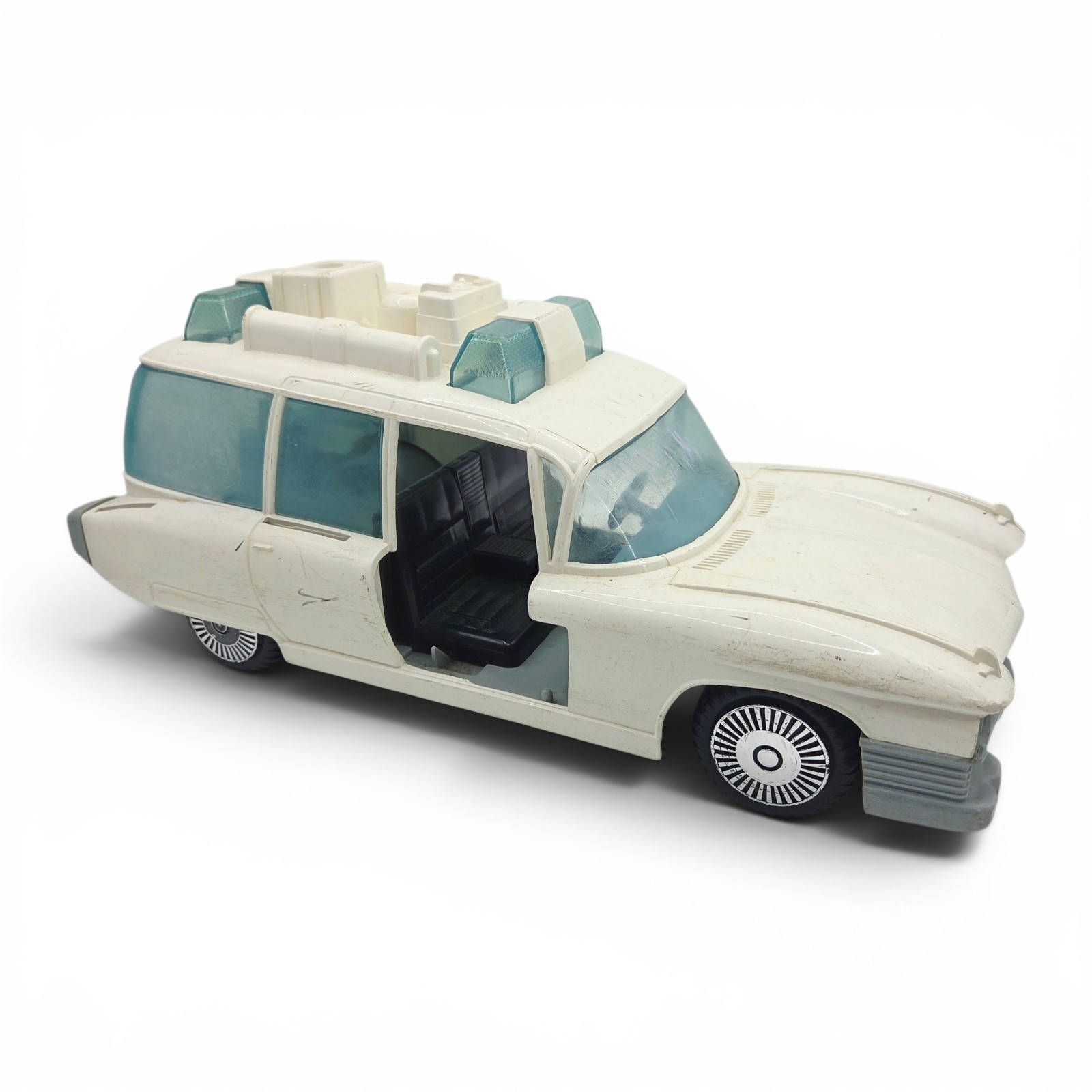 The Real Ghostbusters ECTO-1 Vehicle Figure - Incomplete - For Parts or Repair