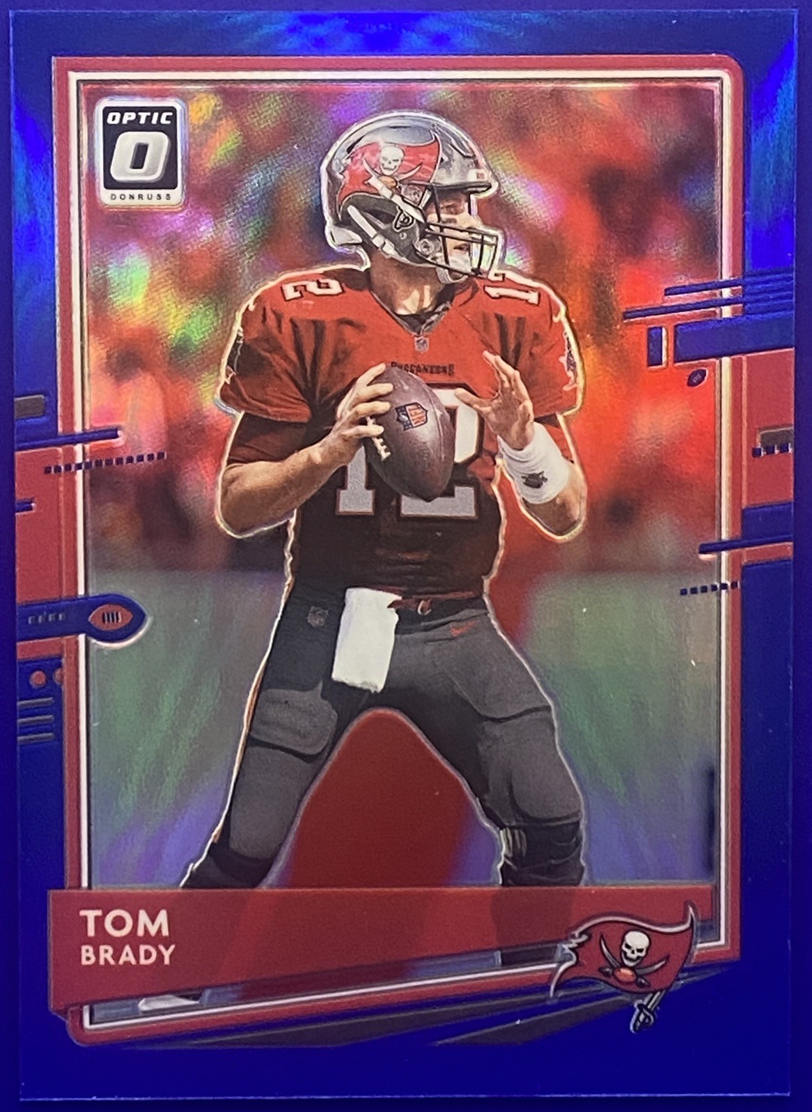 2020 Panini Optic Tom Brady Blue /179 Tampa Bay Bucs