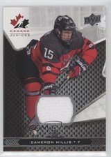 2018 Upper Deck Team Canada Juniors Team Canada Jerseys Cameron Hillis #43 7d2