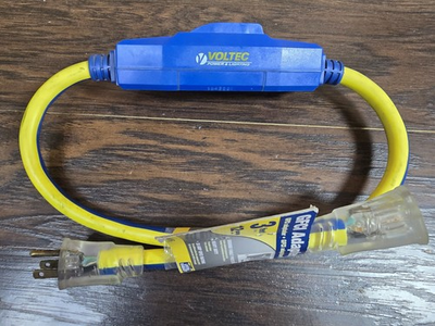 #ad #ad Voltec Inline GFCI Module With Lighted End Manuel Reset 3ft 12 Gauge New $24.99