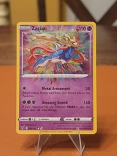 Zacian - 082/185 - Pokemon SWSH04: Vivid Voltage Amazing Rare NM
