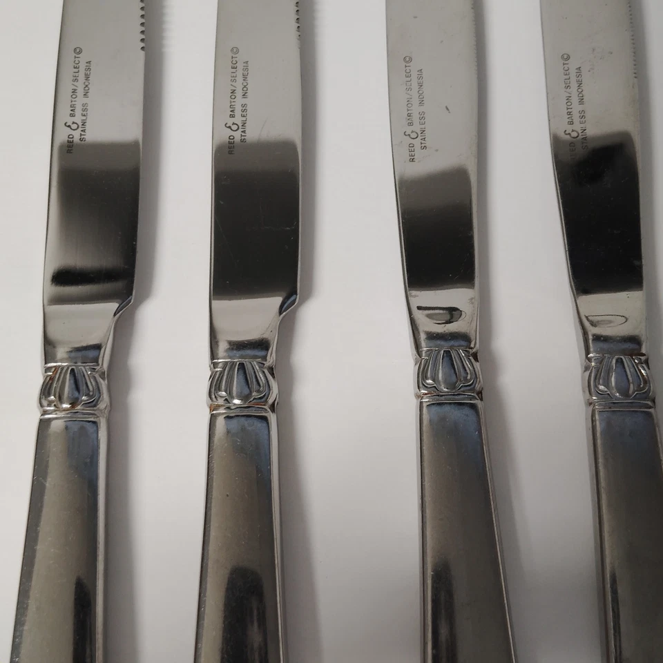 Cuchillos para mantequilla (2) de acero inoxidable Reed & Barton Select SANDERLING (2) Foto 2 de 4