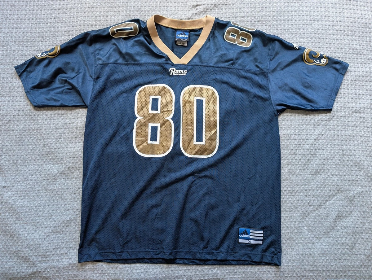 Maillot De Foot Vintage St. Louis Rams The Edge, Homme Taille L, Bleu, Manches 3/4, NFL