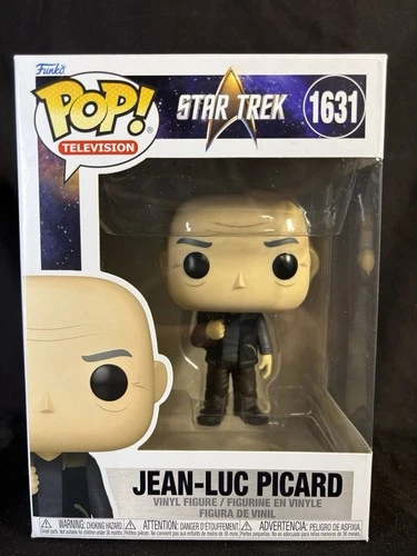 Funko Pop! Television Series Star Trek - Jean Luc Picard #1631 Protector Offered