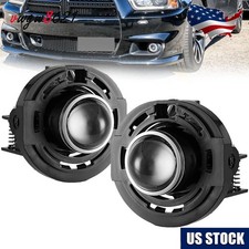PAIR Front Bumper Fog Lights Lamps For Dodge Charger SRT-8 2012-2014 Left&Right