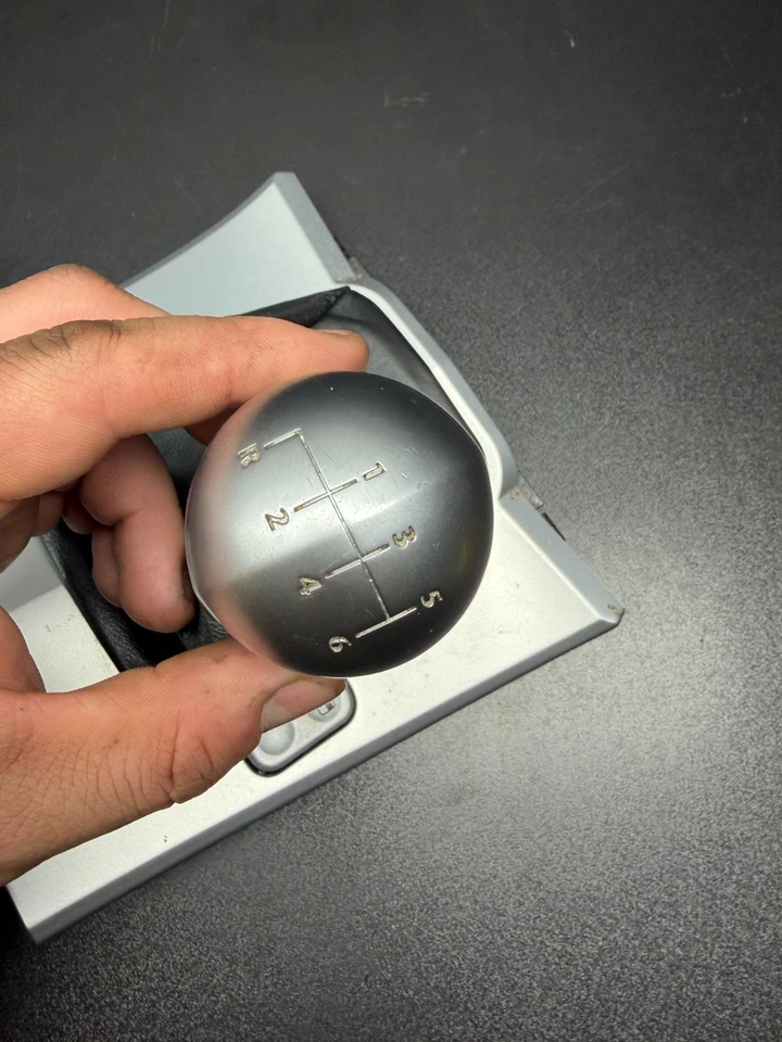 Chrysler Crossfire 2004-2008 perilla de cambio manual cuero bota MT PALANCA DE CAMBIOS OEM Foto 4 de 4