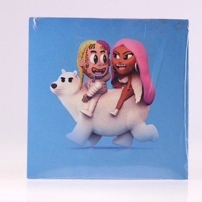 6IX9INE With Nicki Minaj   Trollz Vynil LP Blau Neu